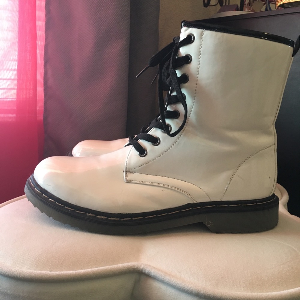 White boots